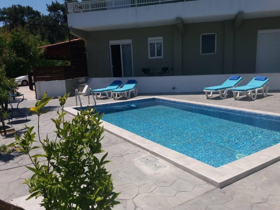 Greek Style Ground Floor Apartment & Pool Ialysos  Esterno foto