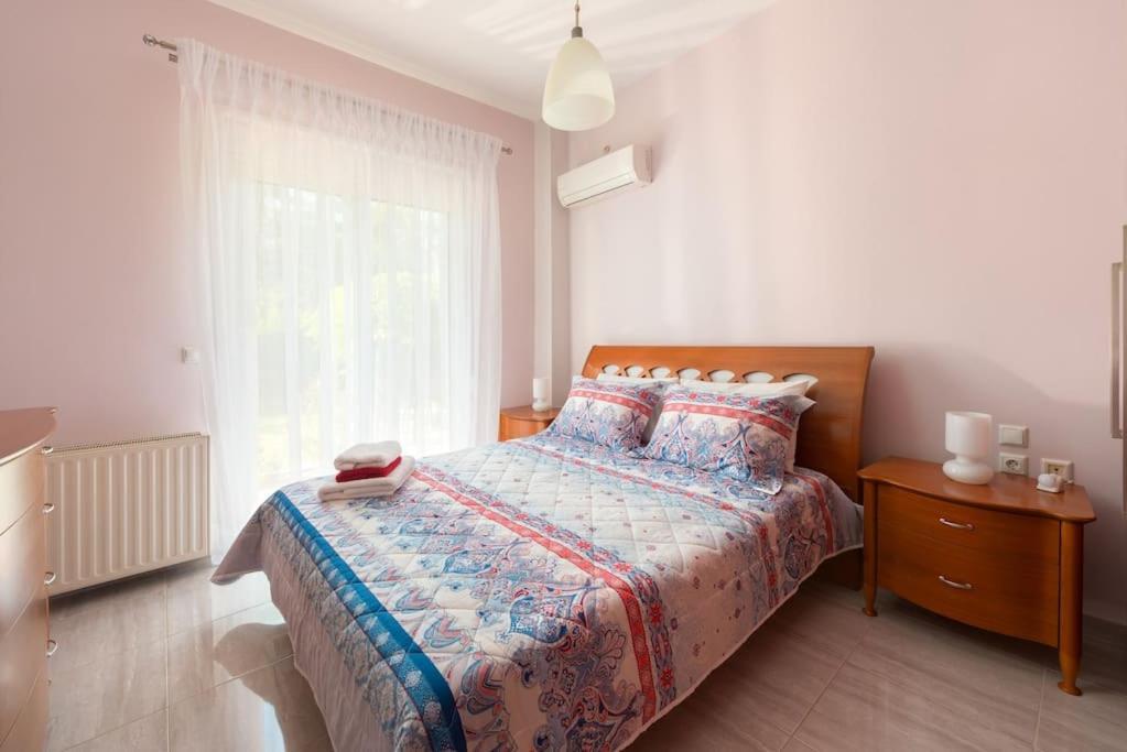 Greek Style Ground Floor Apartment & Pool Ialysos  Esterno foto