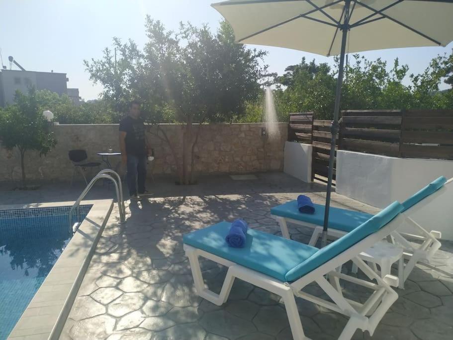 Greek Style Ground Floor Apartment & Pool Ialysos  Esterno foto