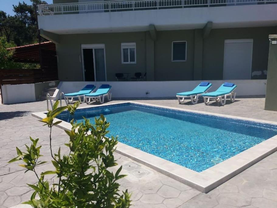 Greek Style Ground Floor Apartment & Pool Ialysos  Esterno foto