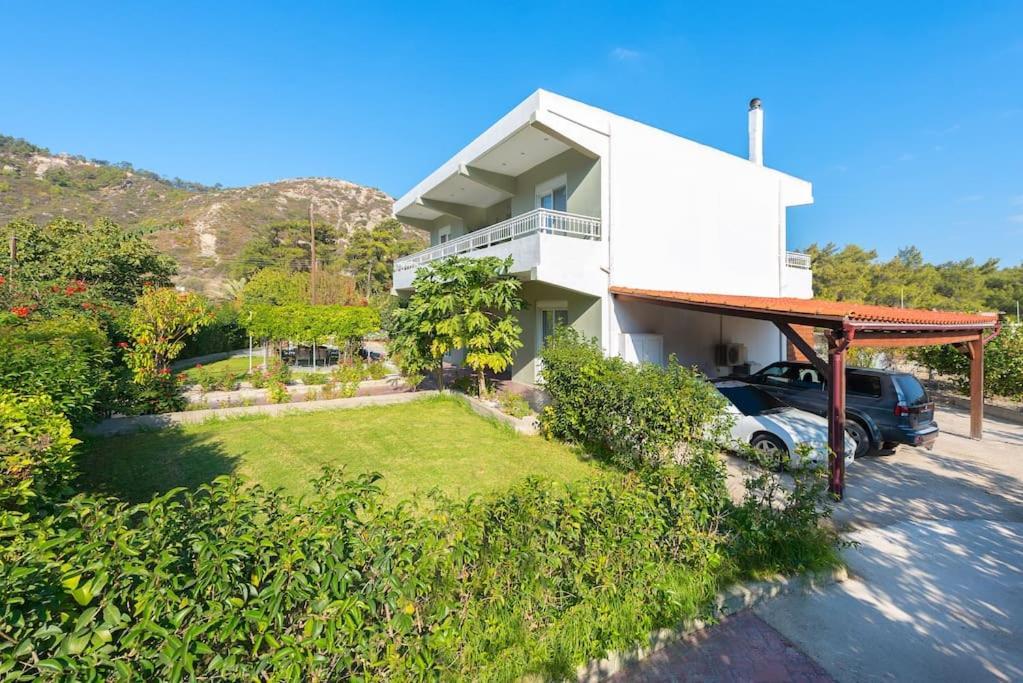 Greek Style Ground Floor Apartment & Pool Ialysos  Esterno foto