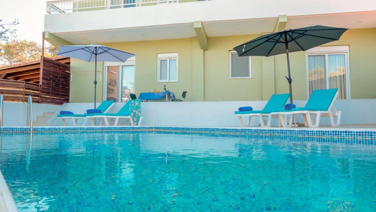 Greek Style Ground Floor Apartment & Pool Ialysos  Esterno foto